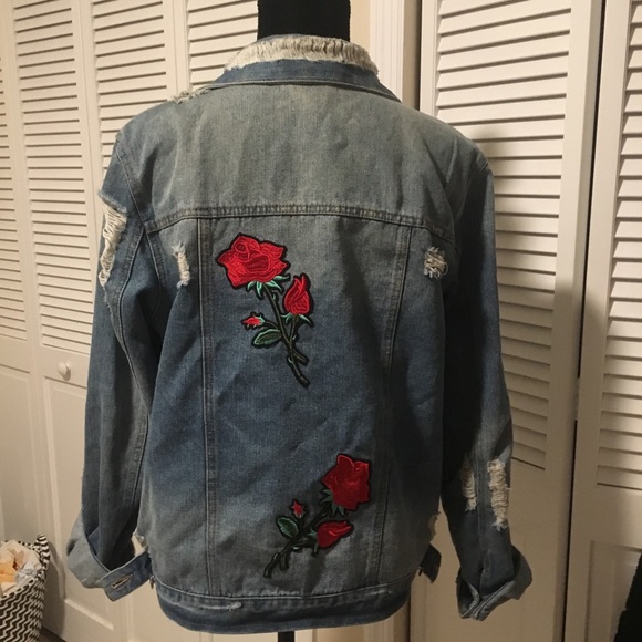 Guess Jean Jacket❤️💙 - Picture 3 of 5